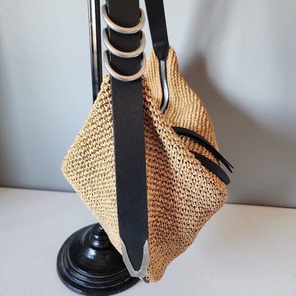 Rag & Bone Straw Hobo "EUC" - Picture 5 of 16